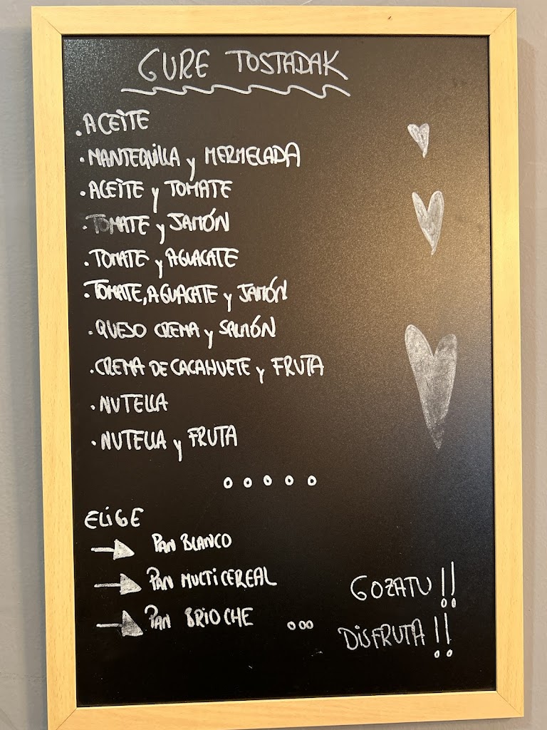 Cafe con Flores — Carta