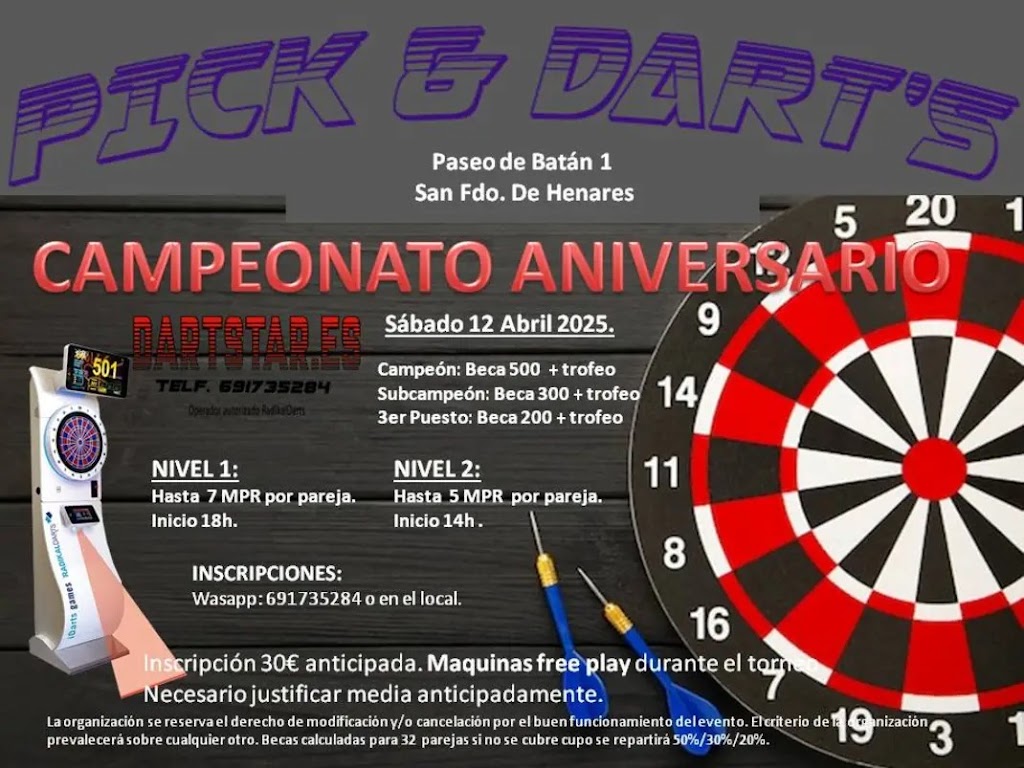 Pick&Darts — Mas recientes