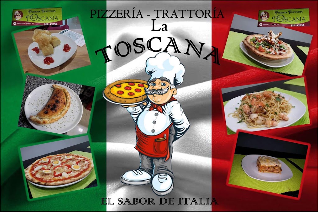 Pizzeria Cafeteria La Toscana — Carta