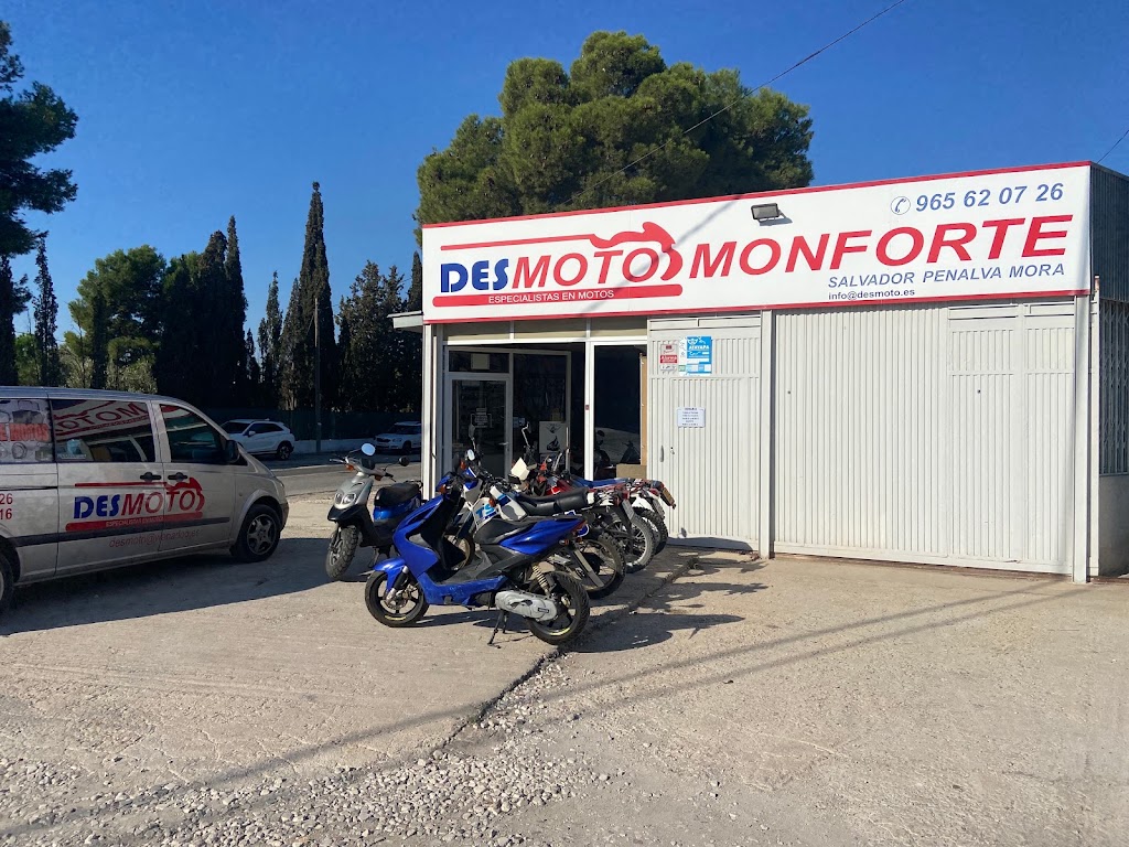DESGUACE DE MOTOS DESMOTO-MONFORTE — Del propietario