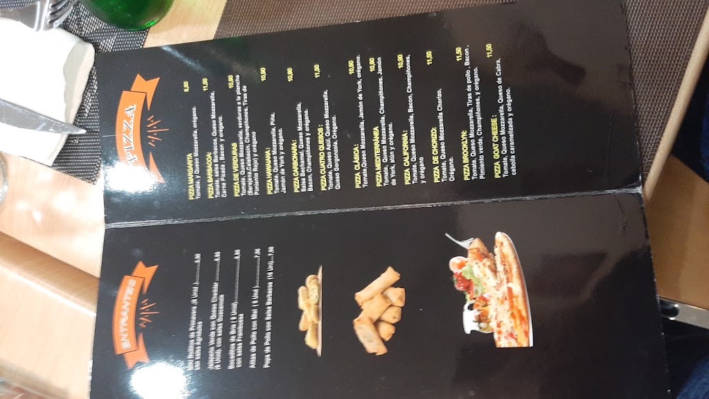 Grill Burger pozuelo — Carta