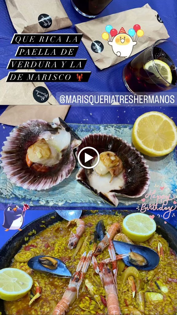 Bar Marisqueria Tres Hermanos — Videos