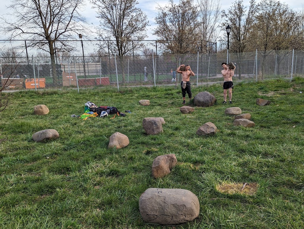  Public Stone Lifting Club Gym Outdoor