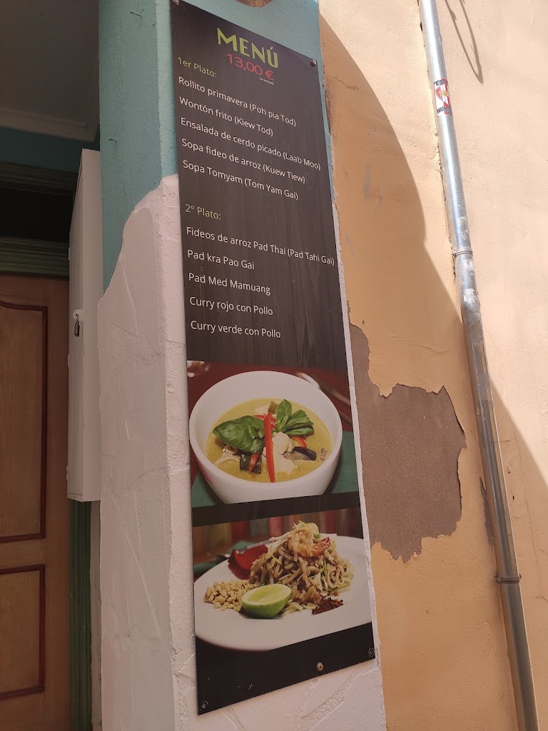 Ban Thai Restaurant — Carta