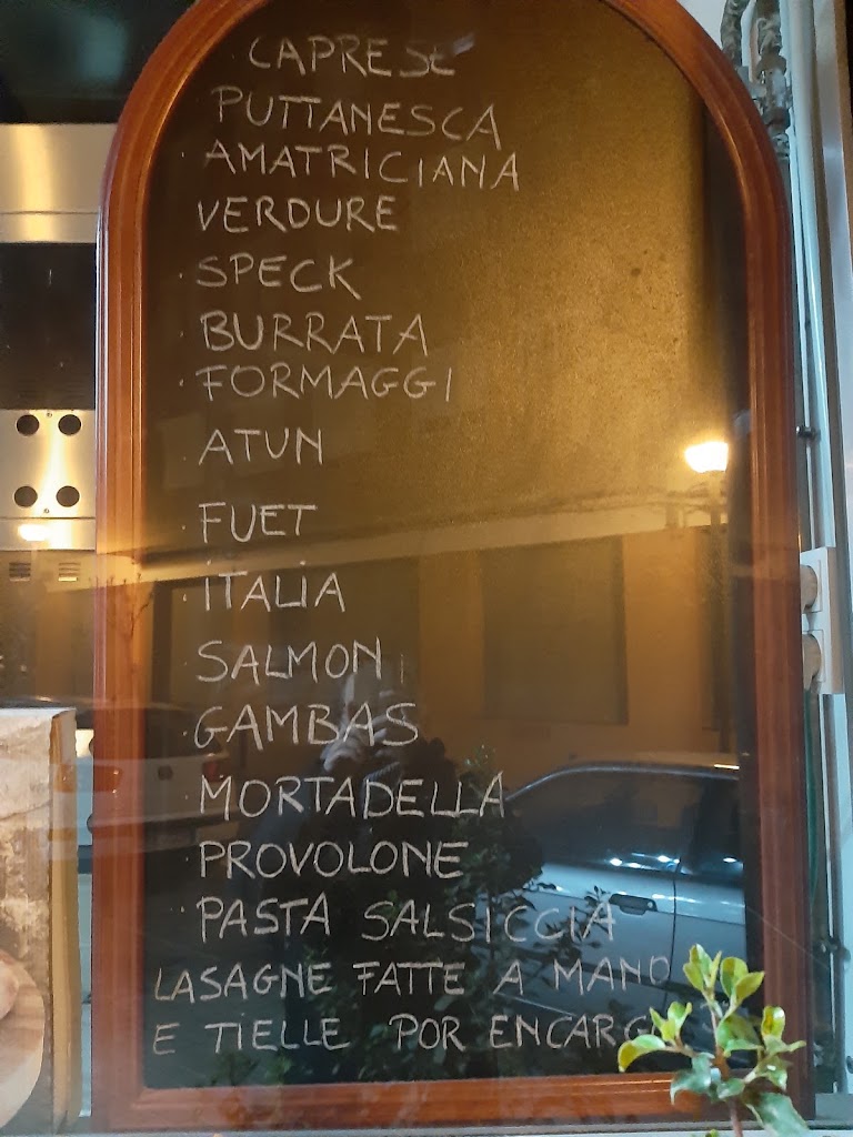 CarosOne La Pizza — Carta