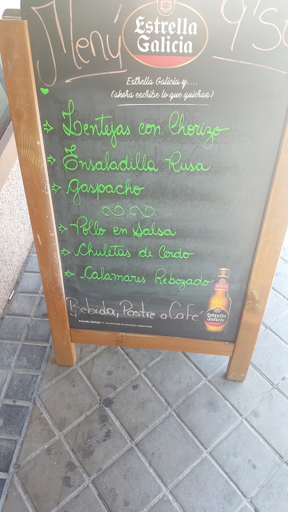 Cobas Bar — Carta