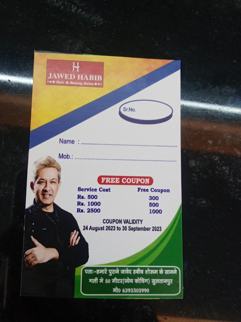 Jawed Habib Unisex Hair Style Salon Sultanpur