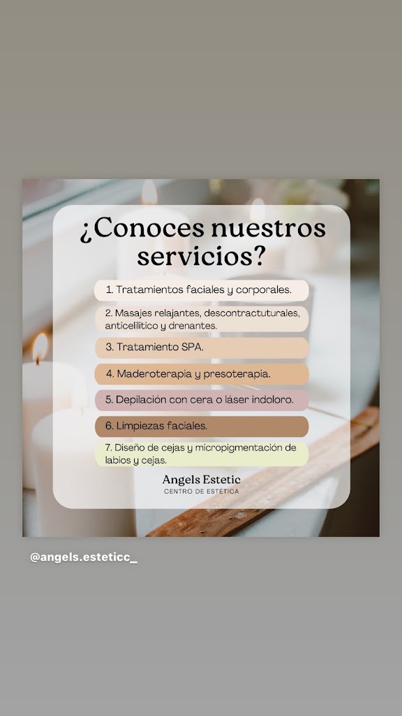 Angels Estetic — Carta