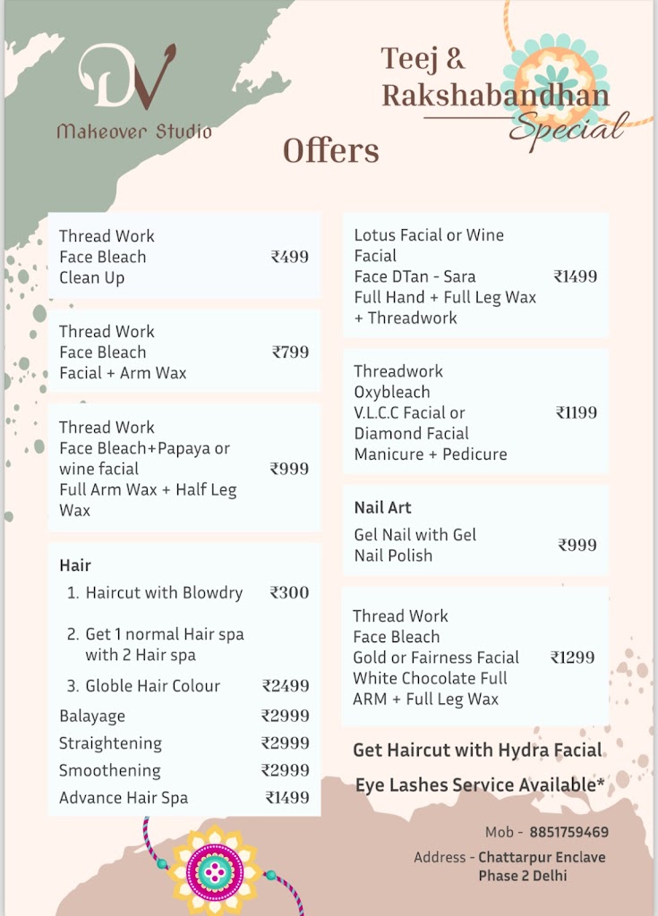 Dv Makeover Studio Salon