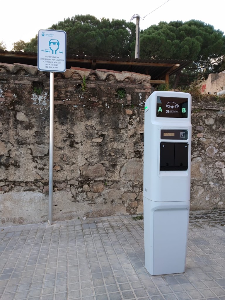 Parquing per vehicles electrics