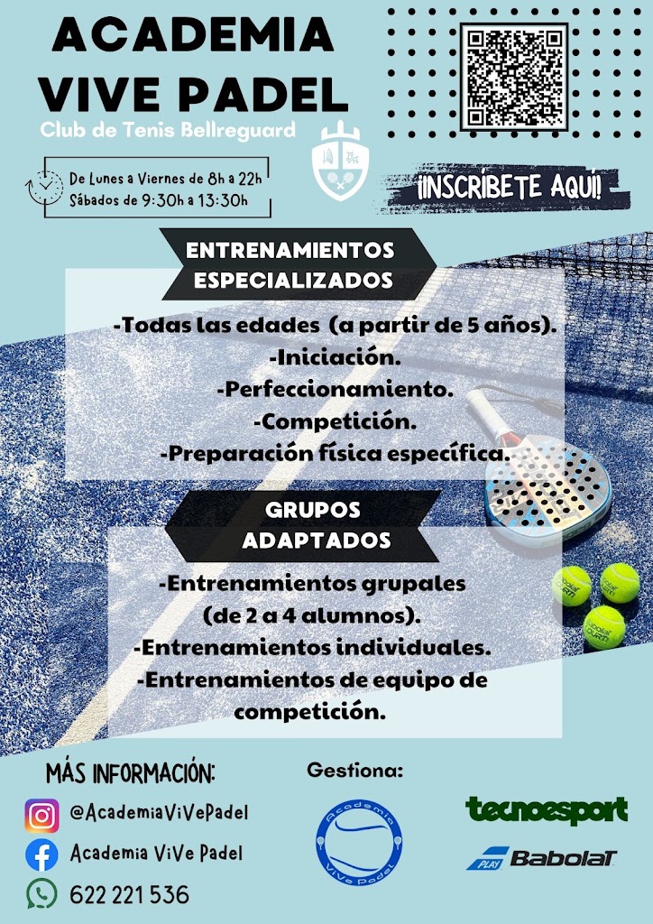 Academia ViVe Padel — Mas recientes