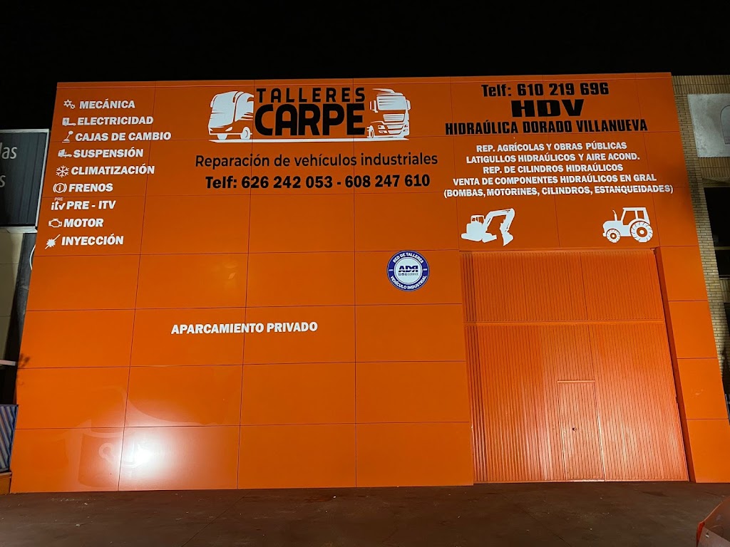 Talleres Carpe ESPJ — Del propietario