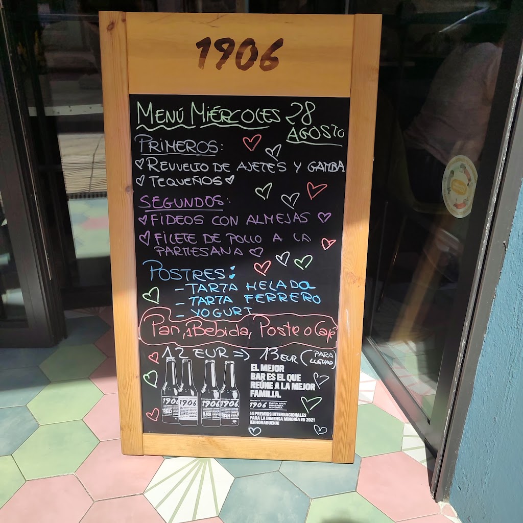 Mimadrina Gastroteca — Carta