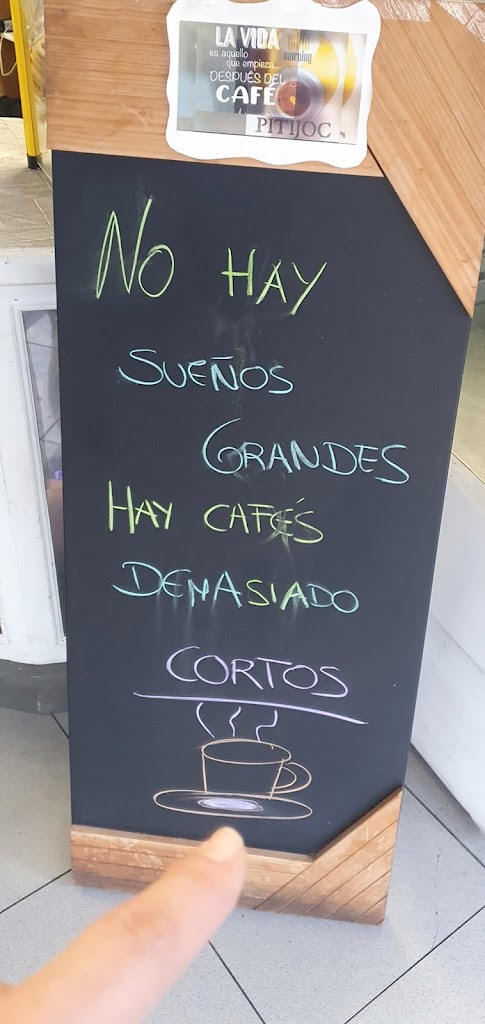 Cafeteria Pitijoc — Carta