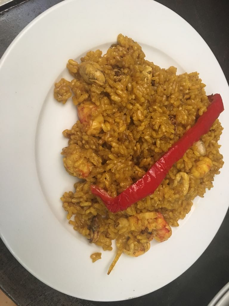 Restaurante La Jaima. — Paella