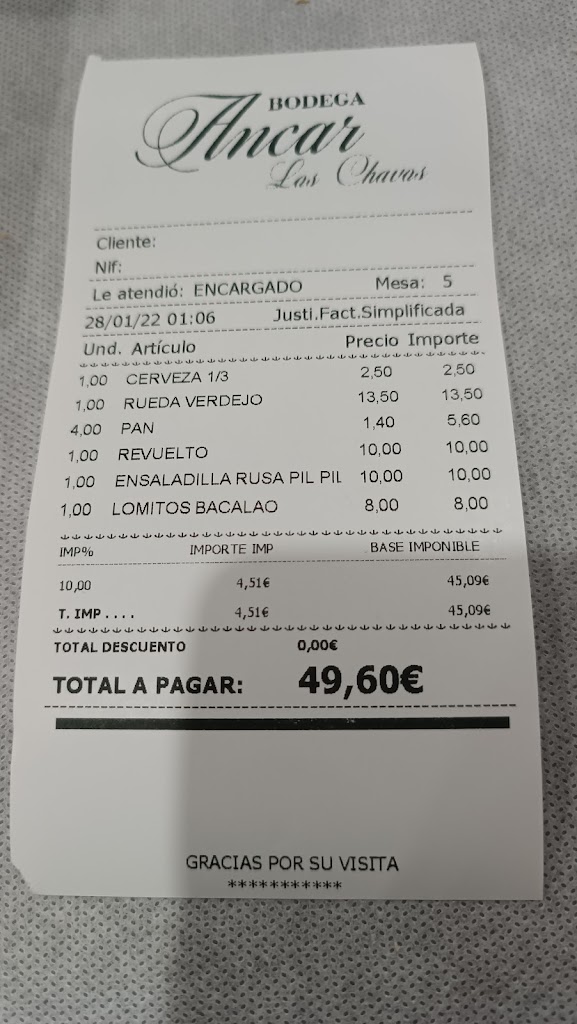 Bodega Ancar — Mas recientes