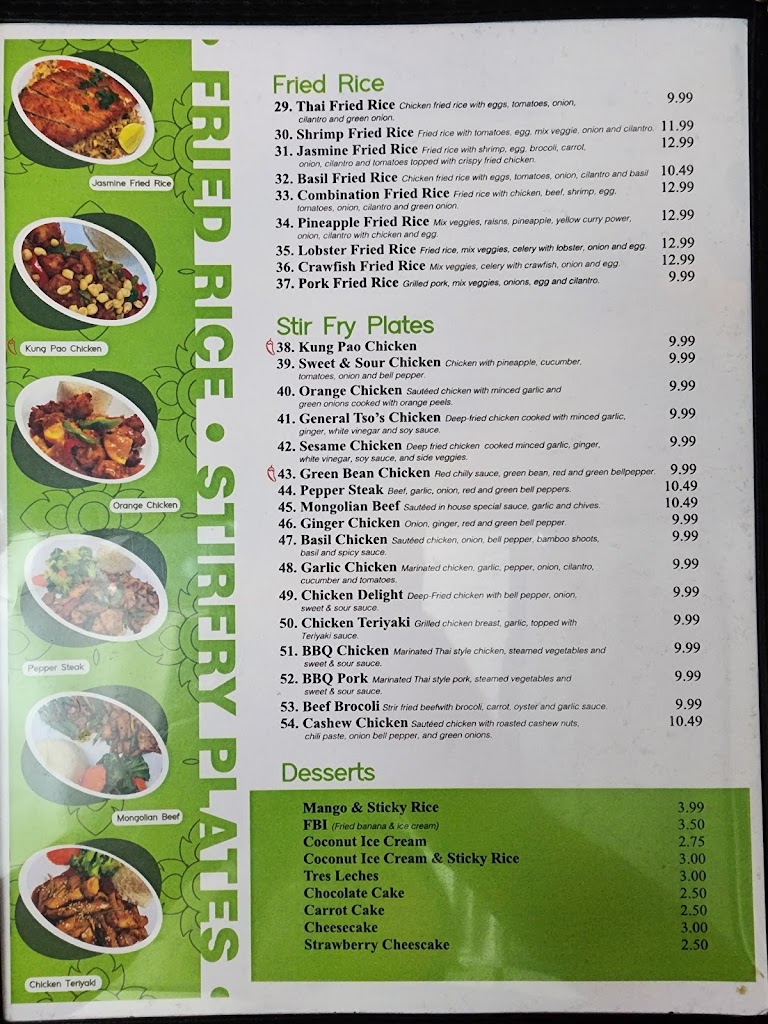 Thai Jasmine Cuisine Pasadena