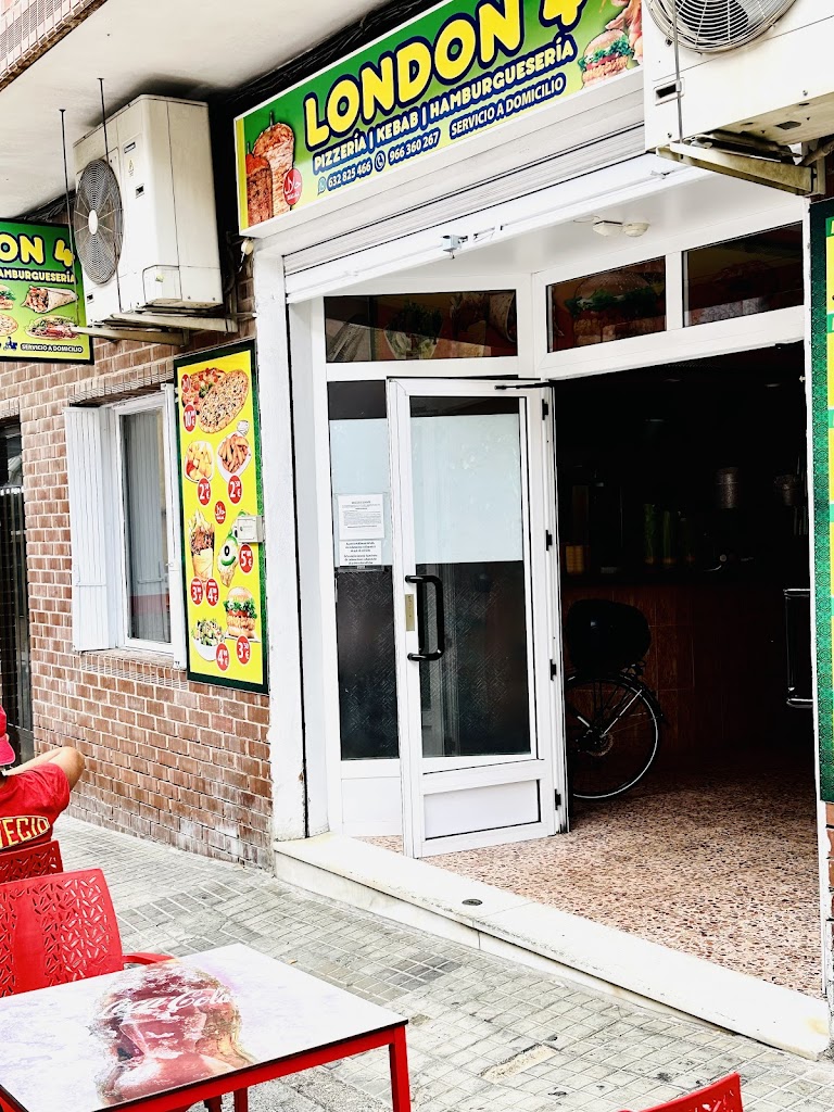 London 4 pizza y kebab