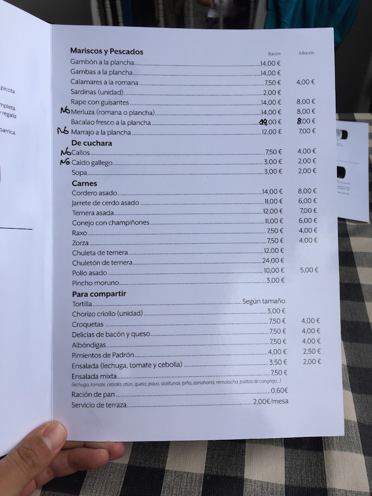 Meson O Bo Paadal — Carta