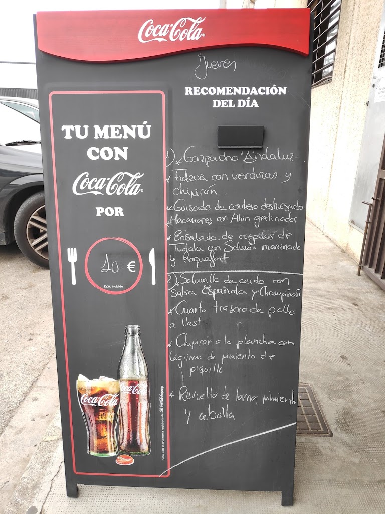 Restaurante Poligono VII — Carta