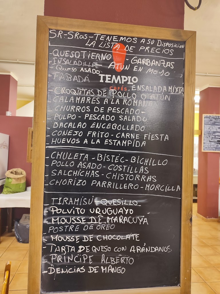 Guachinche Bodegon Agustin — Carta
