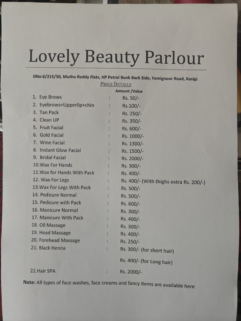Lovely Beauty Parlour