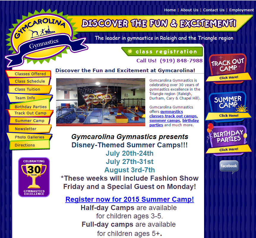  Gymcarolina Gymnastics Academy