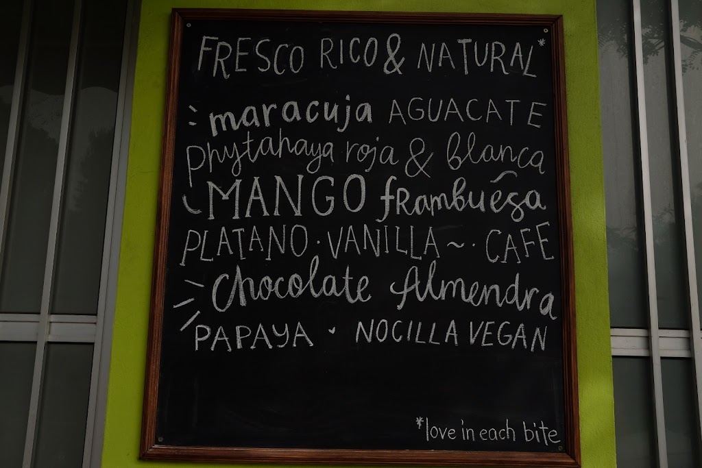 Heladeria El Drago — Carta