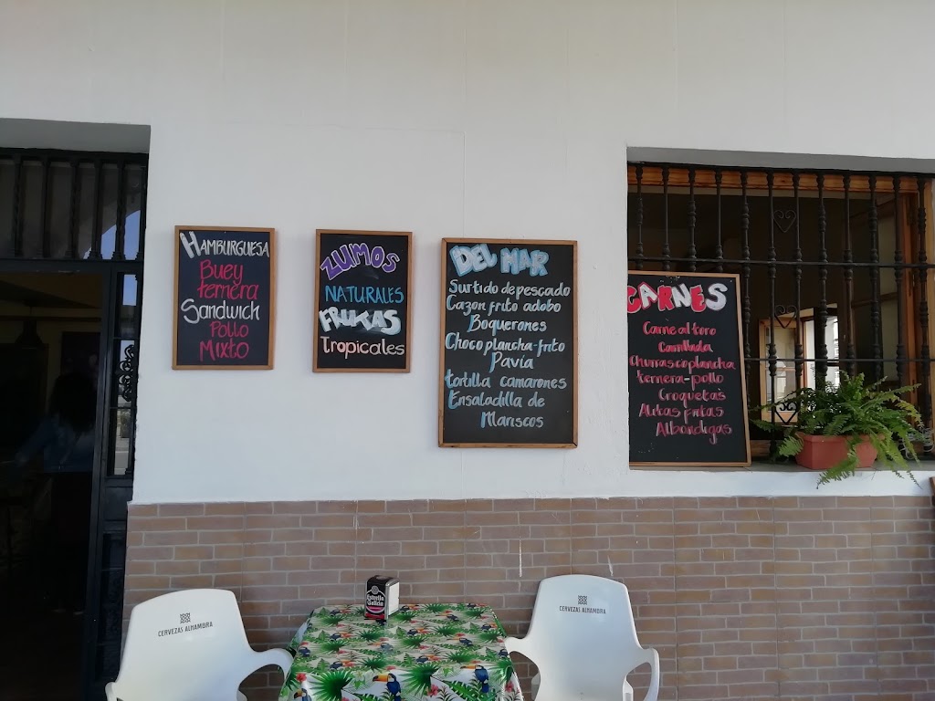 Bar El Chino — Carta
