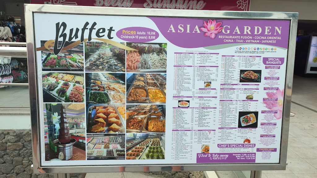Asia Garden — Carta