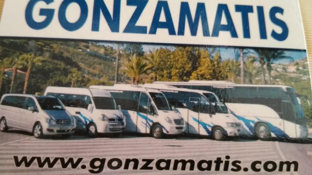 Gonzamatis. Taxi Almunecar y autobuses. Servicio de taxi al aeropuerto de Malaga y Granada.