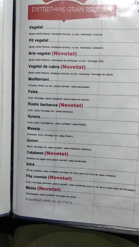 Rustic — Carta