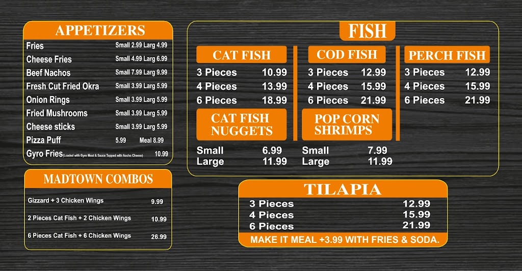  Madtown Chicken N’ Fish