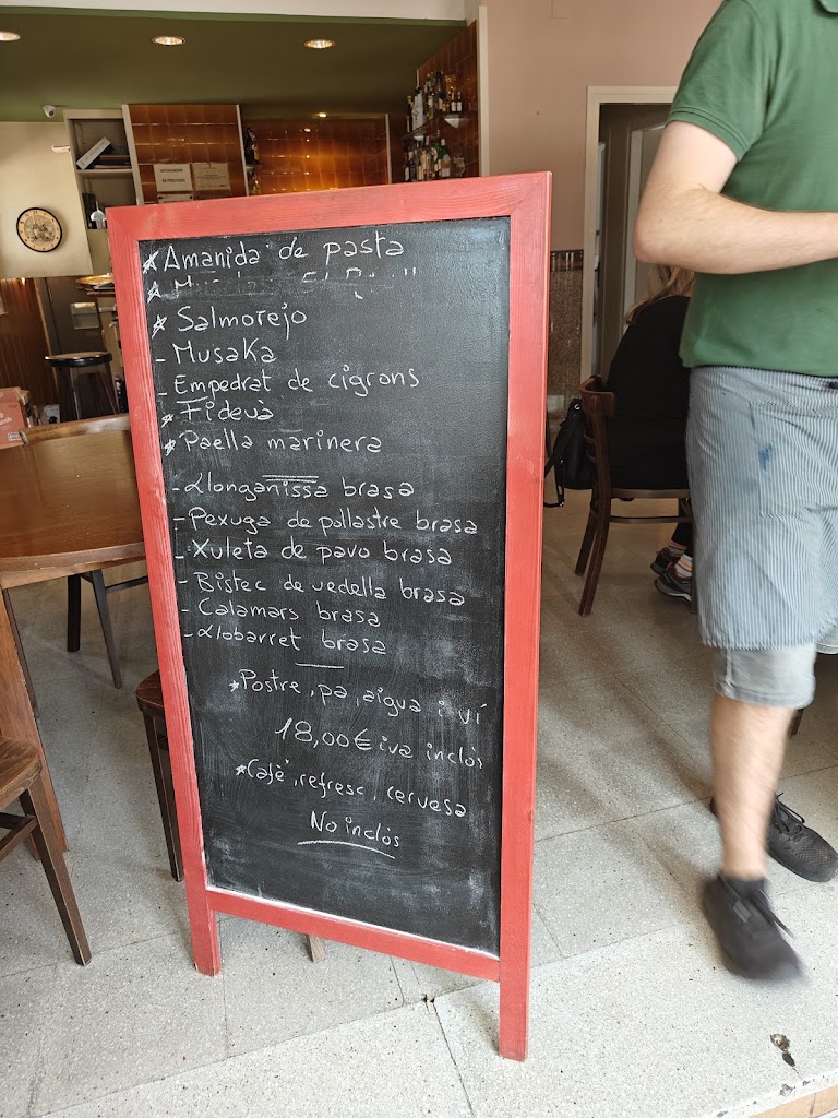 Restaurant El Riu — Carta