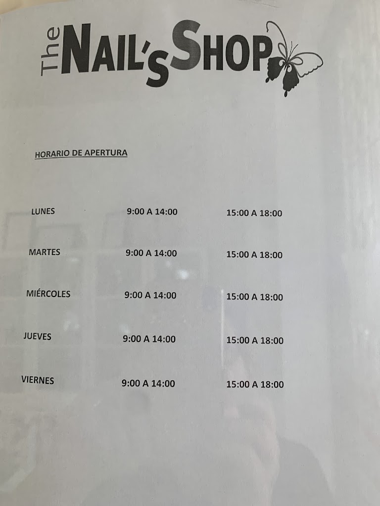 The Nail's Shop — Carta