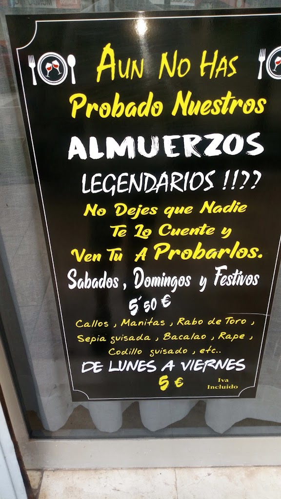 PENA PAN Y TOROS — Carta