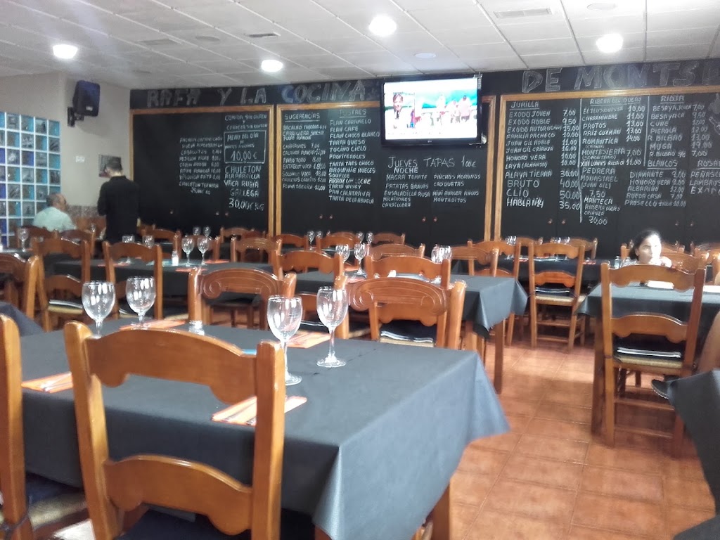 Meson La Taberna de Rafael — Carta