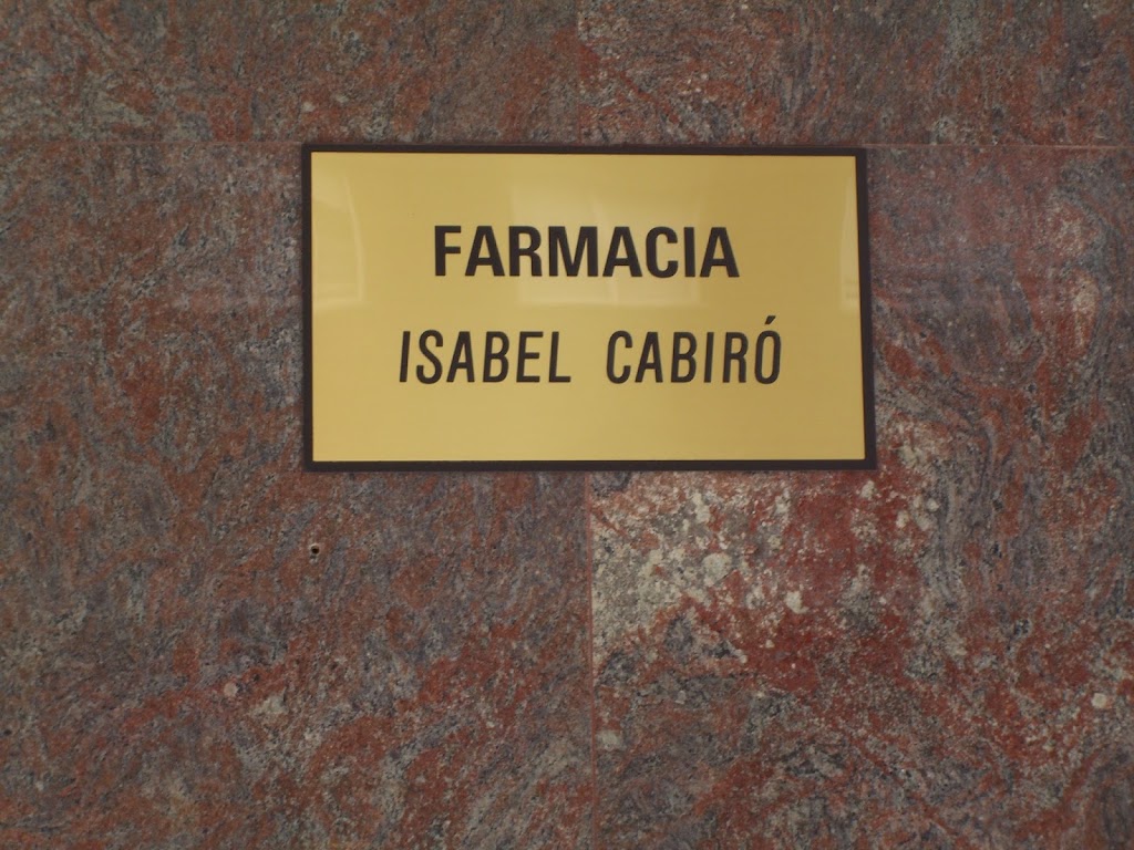 Farmacia Isabel Cabiro. Mendebaldea — Del propietario