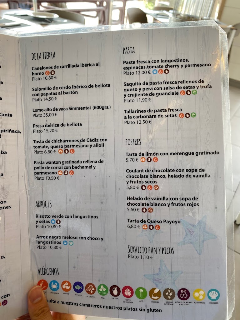 Dona Calma Gastrobar — Carta