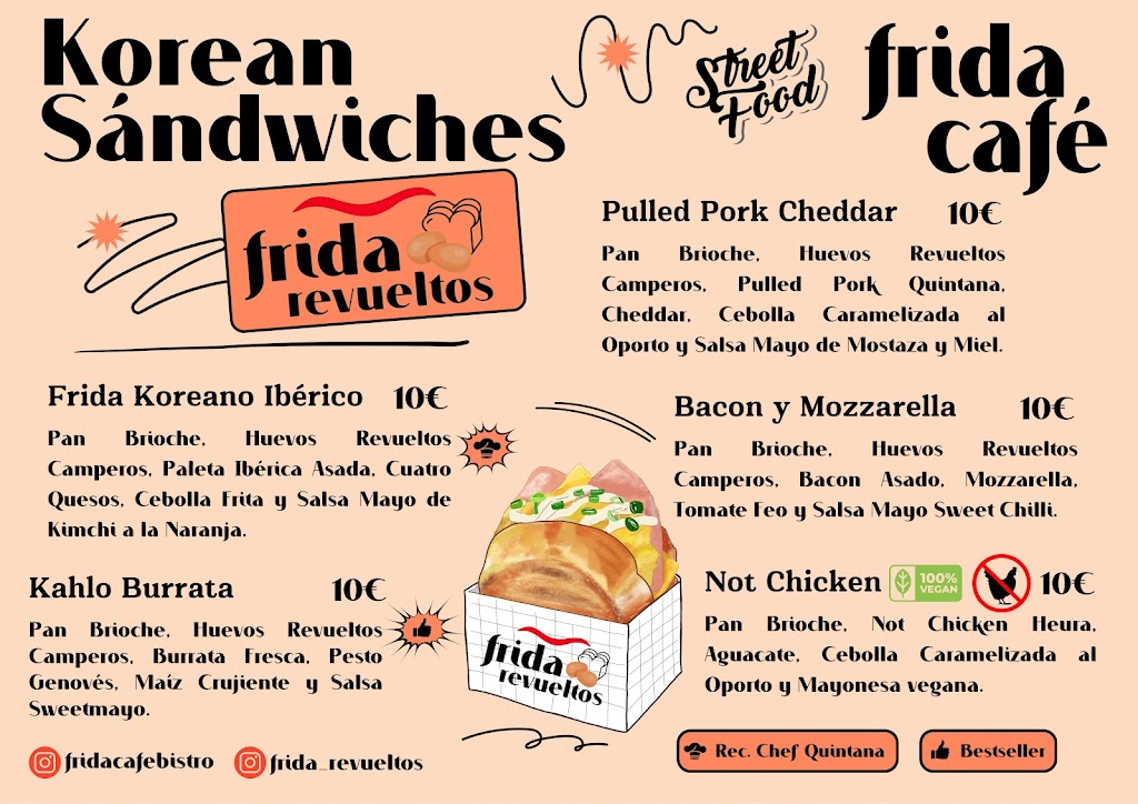 Frida Cafe Roncesvalles | Specialty Coffee - Beer & Street Food — Carta