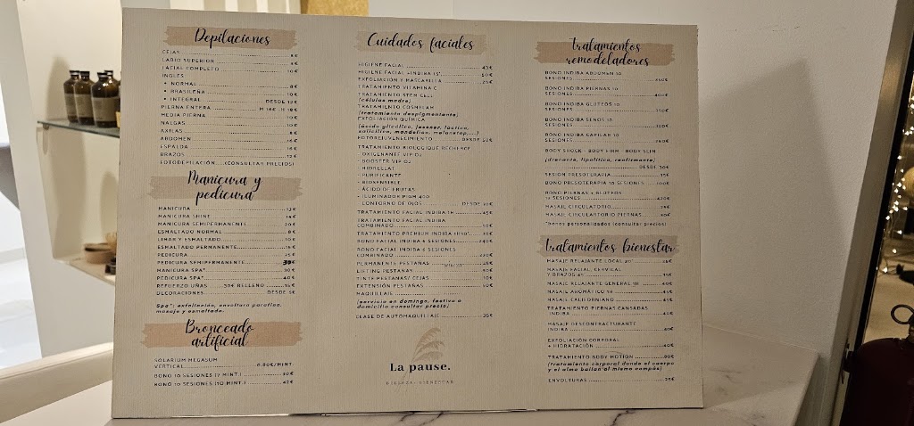 La pause. — Carta