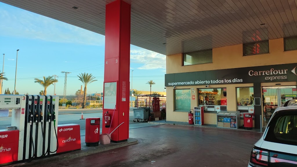 Estacion de servicio Cepsa — Surtidor de combustible