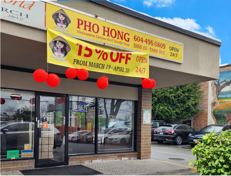 Pho Hong Vietnamese Restaurant in Surrey