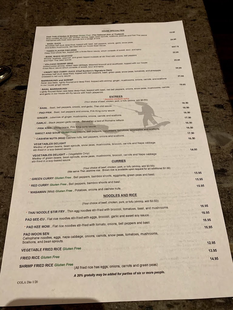 Basil Thai Cuisine-Columbia, SC