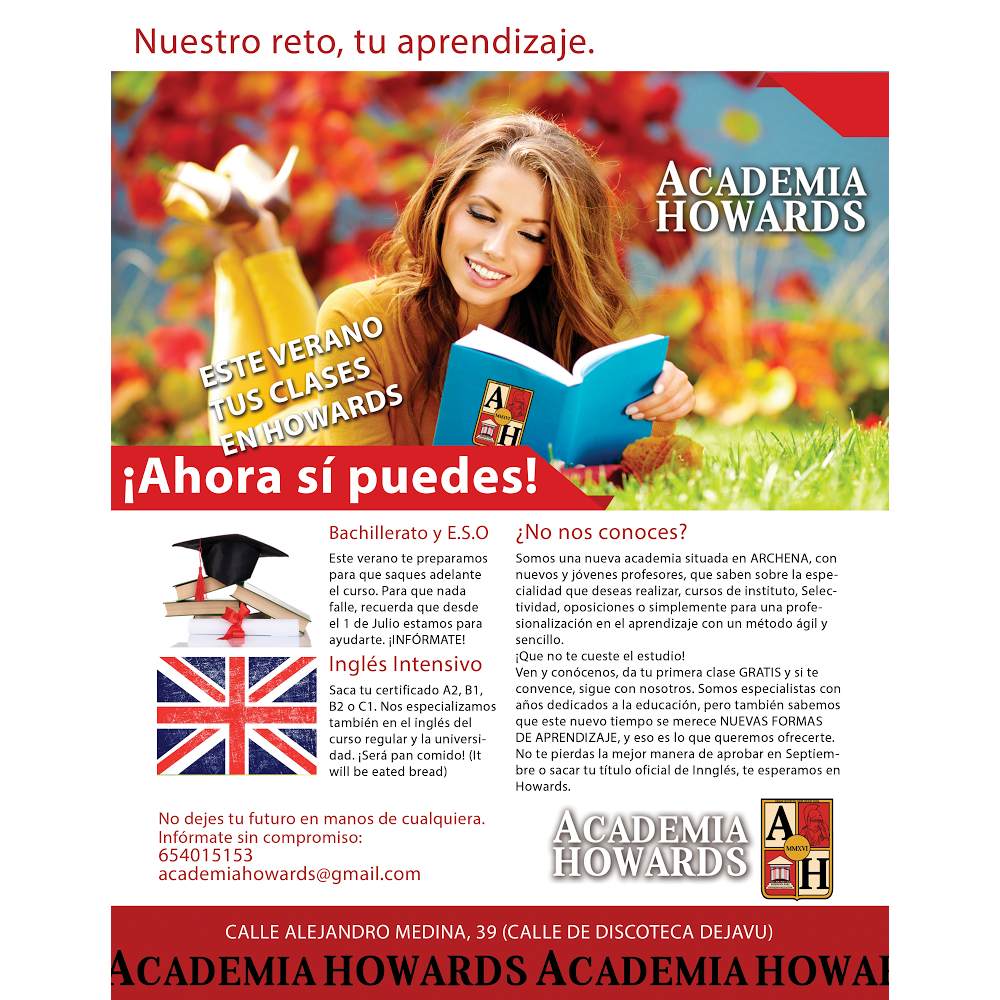Academia Howards — Del propietario