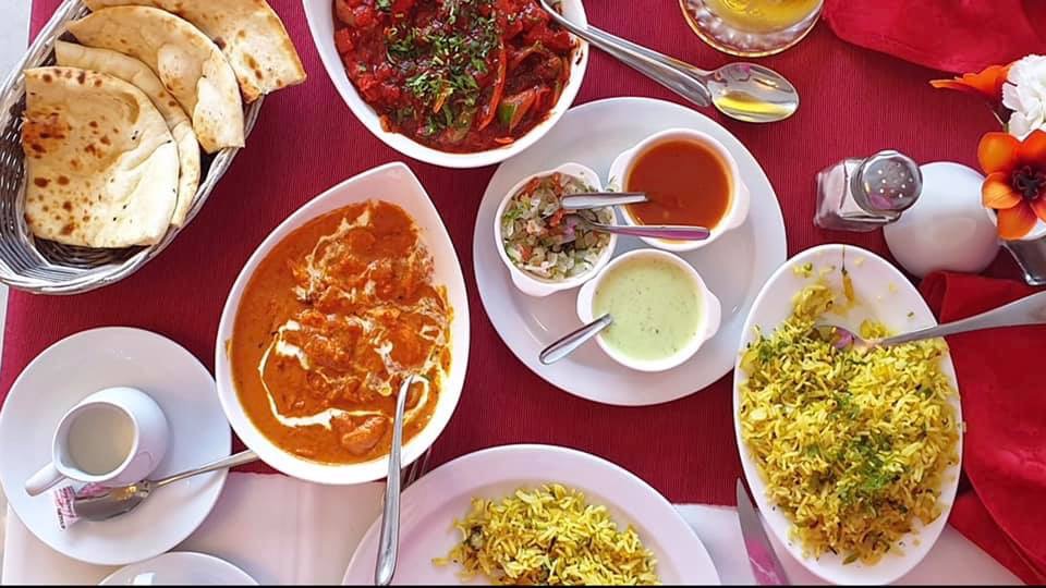 Pride of India — Comida y bebida