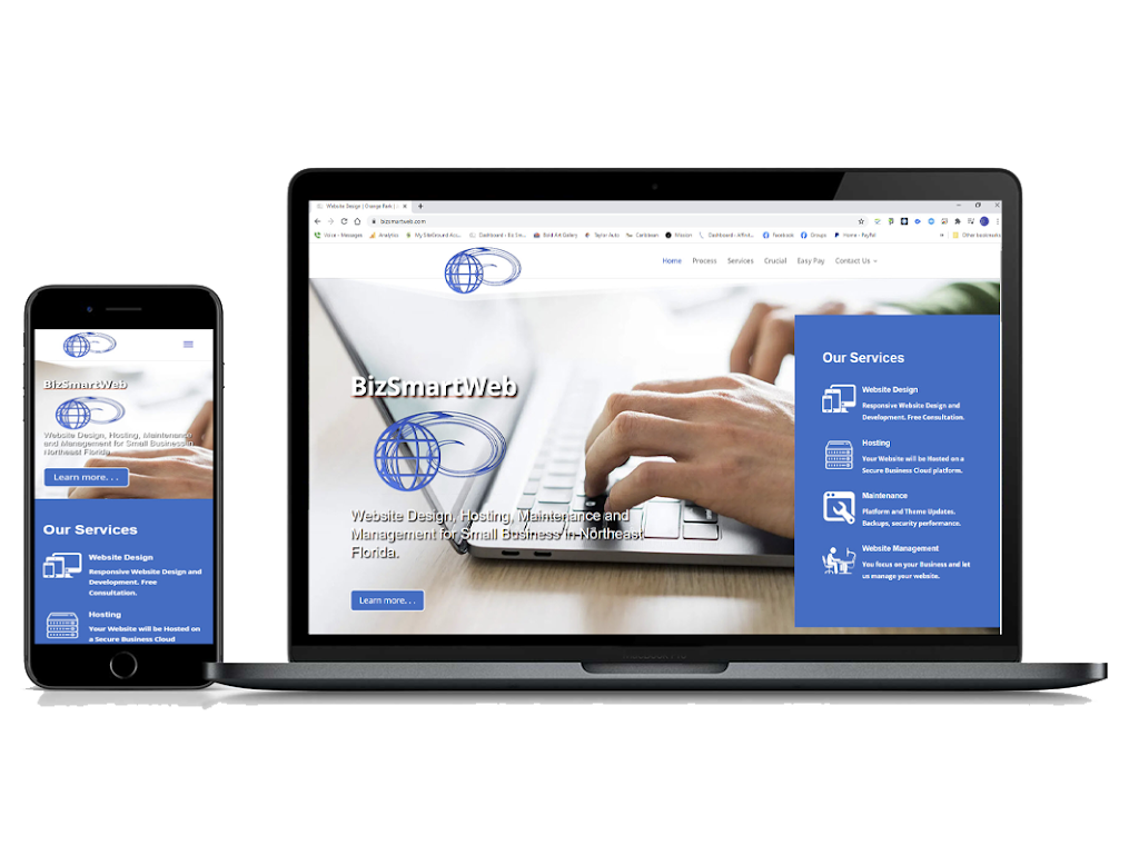 Bizsmartweb Website Design