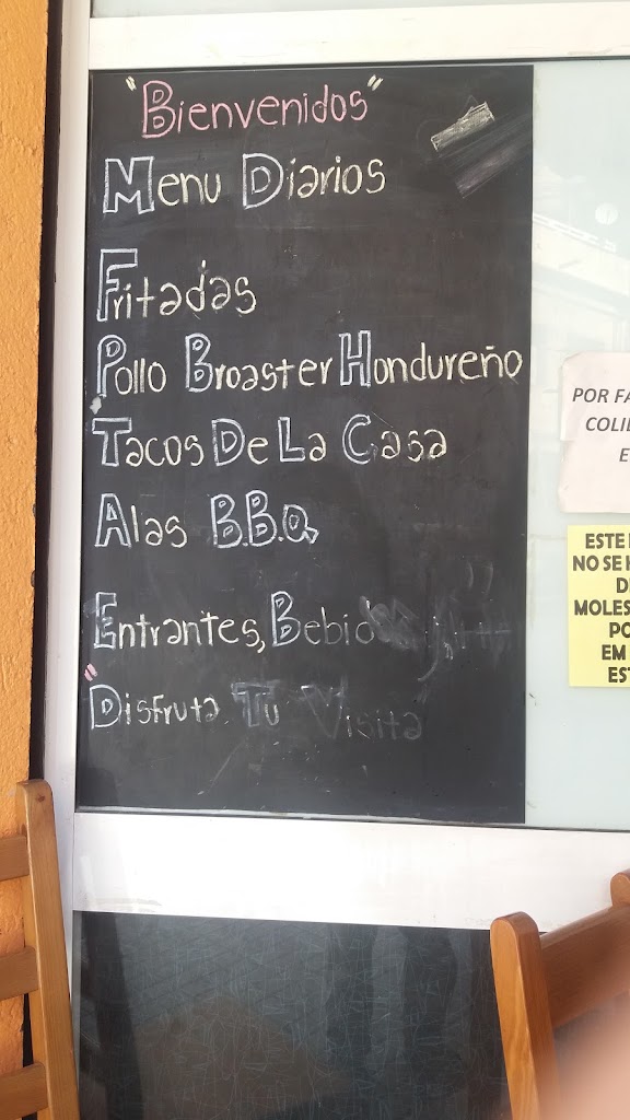 Bar Latino Vidilla del sabor — Carta