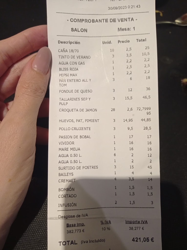 Wait Cooking Experience — Carta