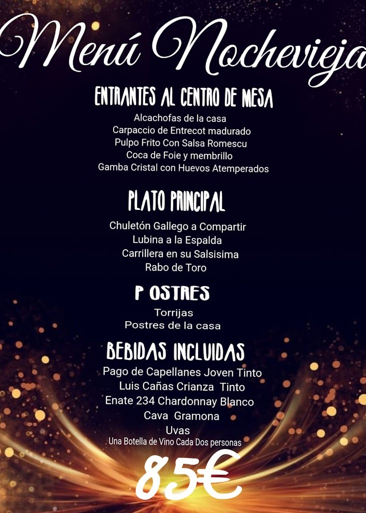 Restaurante /GastroBar BODEGA DEL PUERTO — Carta